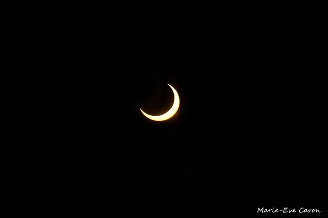 Eclipse annulaire Gatineau, QC