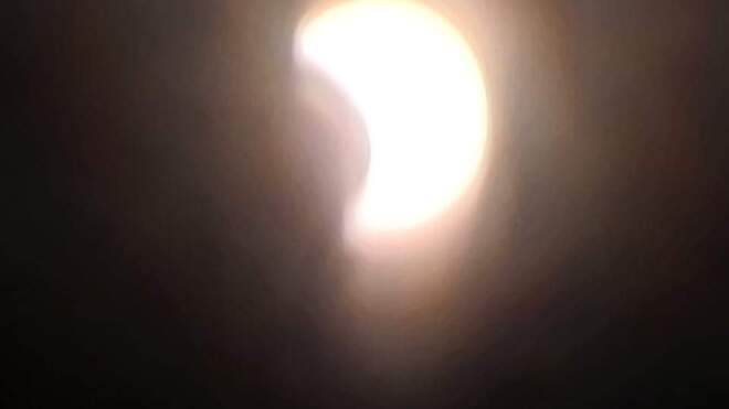 éclipse lunaire Chertsey, QC