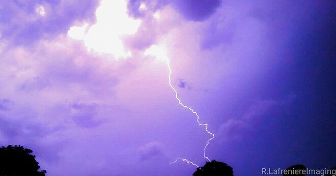 lightning over Windsor Windsor, ON