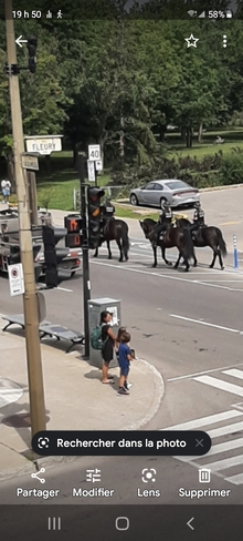 Police montée Montréal, QC