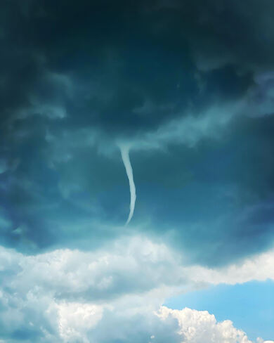 Funnel Clouds in Essex County Ruscom Station, ON