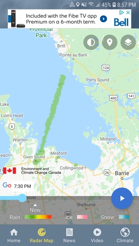 weird Georgian Bay, ON