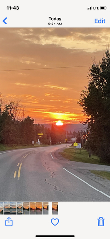Morning Sun Hudson's Hope, British Columbia, CA