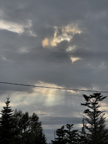 Evening sky Eastern Passage, Nova Scotia, CA