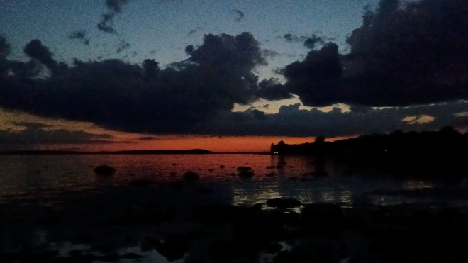 coucher soleil Saint-Placide, QC