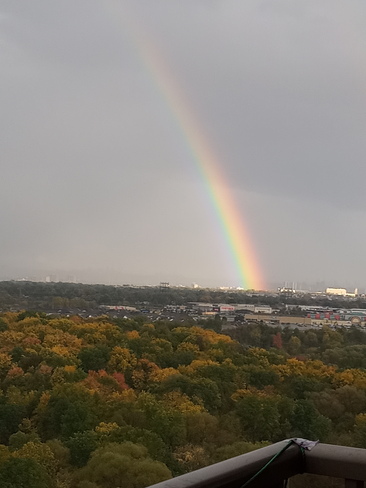 Rainbow is a nice way to end the day Humber College, Humber College Boulevard, Etobicoke, ON
