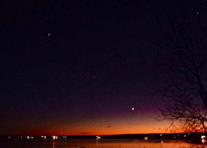 Jupiter, Saturn and Venus Nova Scotia