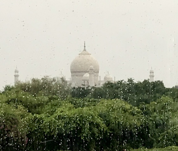 Taj through Window Agra, Uttar Pradesh, India