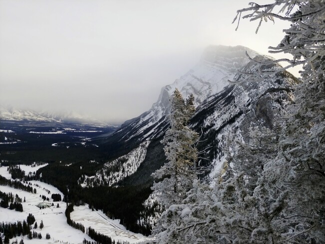 Au sommet (ou presque!) Banff, AB