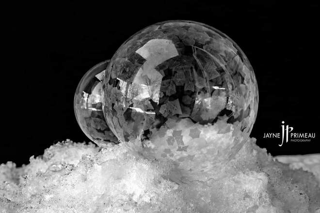 Frozen Soap Bubble Photography Sarnia, ON
