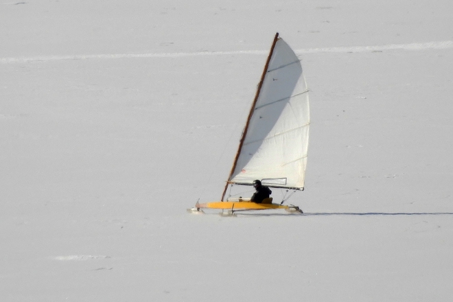Ice Boat Sailing 6, Hamilton, ON, Canada