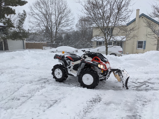 plowing snow Cambridge, ON