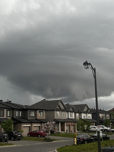 Storm cell in Avalon orleans Orléans, Ontario, CA