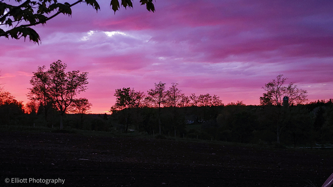 Beautiful Sunset Bosworth, ON