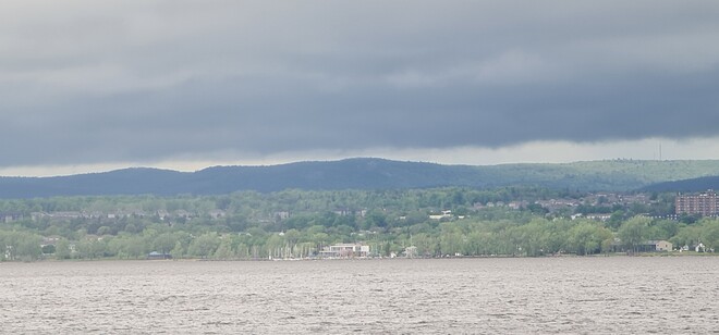 Storm clouds over the Aylmer Marina... HMW Ottawa, ON