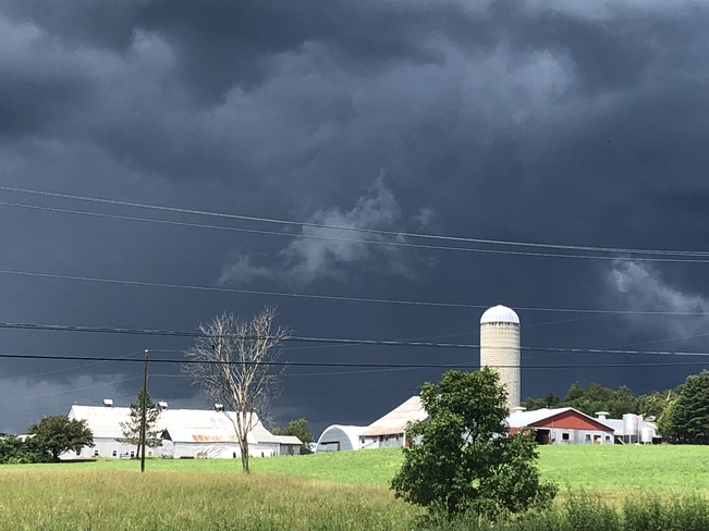 Storm coming …. Penobsquis, New Brunswick, CA