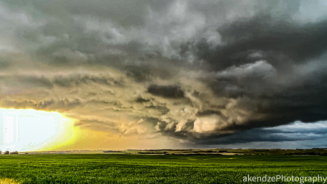 Thunderstorms Didsbury, Alberta, CA