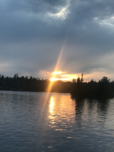 Sunset on the lake White Lake, Ontario, CA