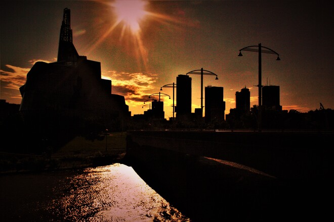 An Evening View Winnipeg, MB