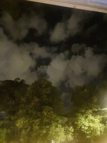 Night time clouds Peterborough, Ontario, CA