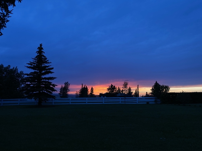 Sunset De Winton, Alberta, CA