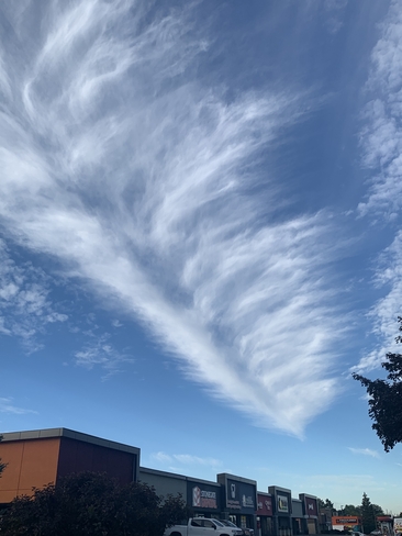 Interesting Morning Sky Guelph, Ontario, CA