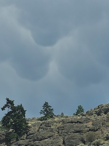 storm cloud Copper Creek, BC