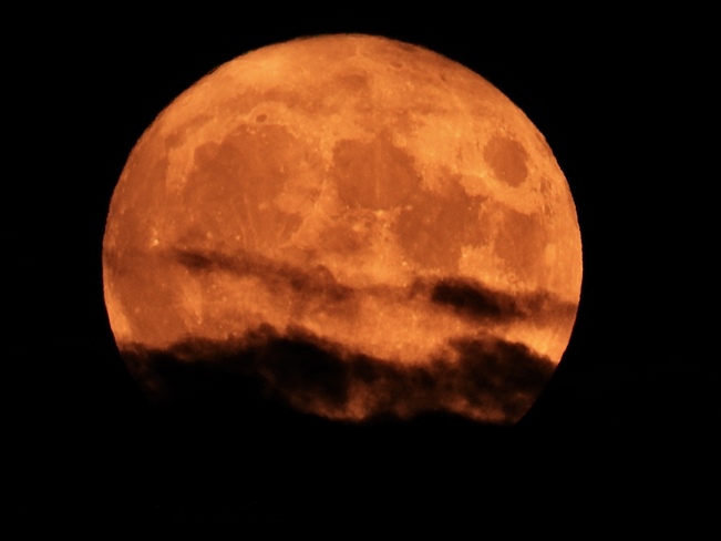 Super moon Eskasoni, Nova Scotia