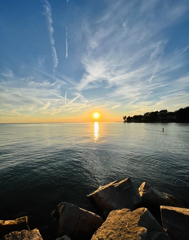 Lake Erie Sunset Colchester, Ontario, CA