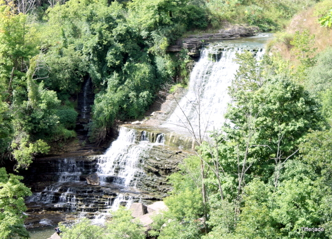 Albion Falls Upper King's Forest Park, Mountain Brow Boulevard, Hamilton, ON