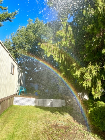 Mini rainbow Sicamous, British Columbia, CA