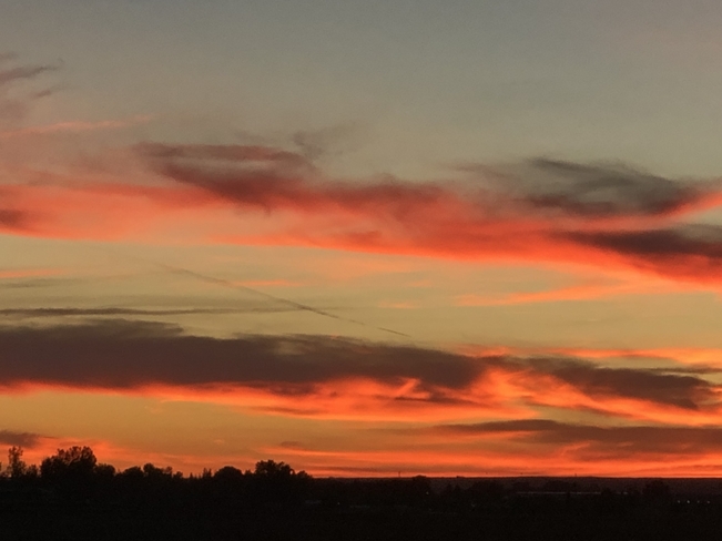 Beautiful sunset tonight! 🌅 Desert Blume, Alberta, CA