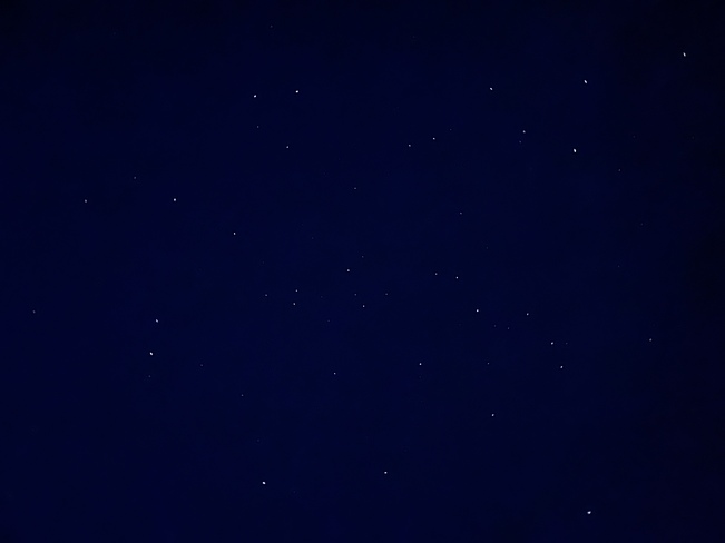 Beautiful stars, after a dark stormy night Glace Bay, Nova Scotia