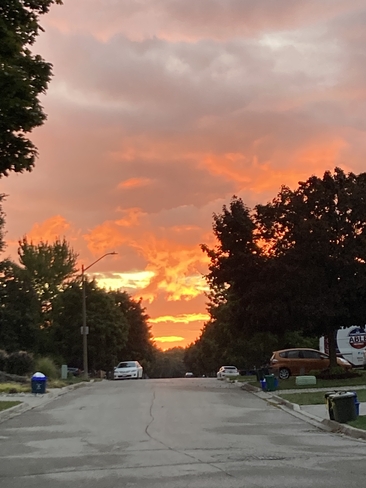 Beautiful sunrise Waterloo, Ontario, CA