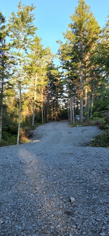driveway before Fiona Pomquet, NS