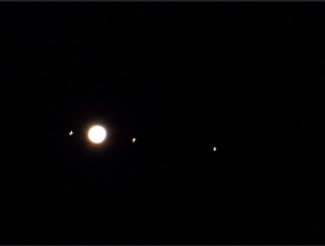 Jupiter’s moons Battleford, Saskatchewan, CA