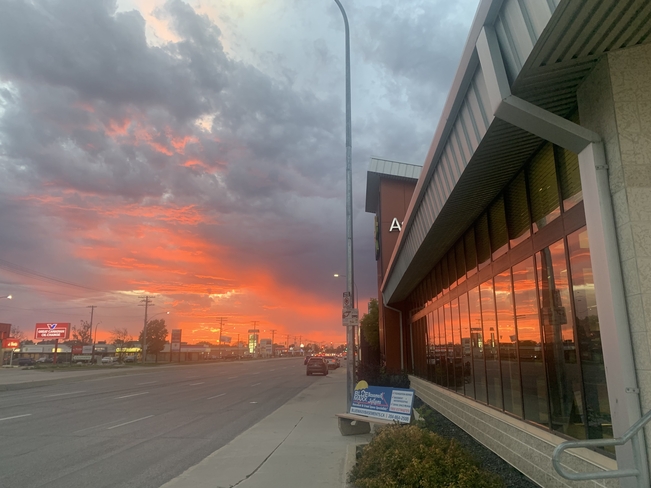 Sunset Reflection Winnipeg, Manitoba, CA