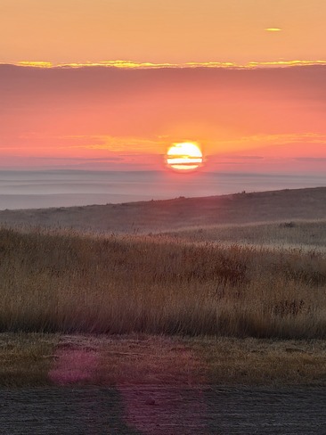 prairie sunrise Suffield, AB