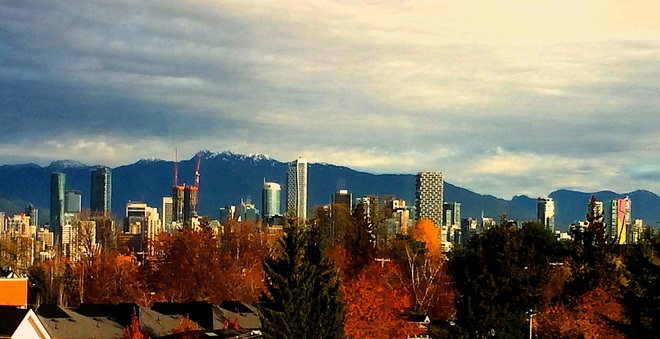 VIEW FROM THE DENTIST OFFICE Vancouver, BC