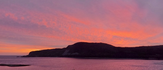 Sunset in the South Coast St. Jacques-Coomb's Cove, NL