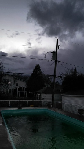 storm coming Laval, QC
