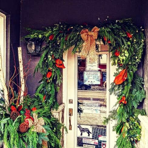 beautiful storefront garland St. Jacobs, ON