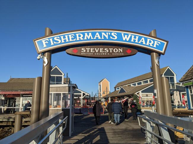 Steveston Fisherman's Wharf Richmond, BC