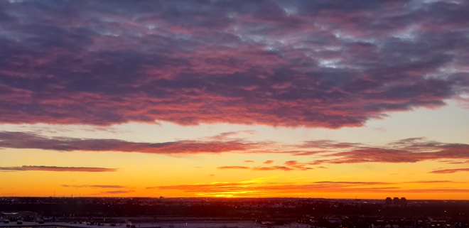 sunrise Dec 7 Calgary, AB