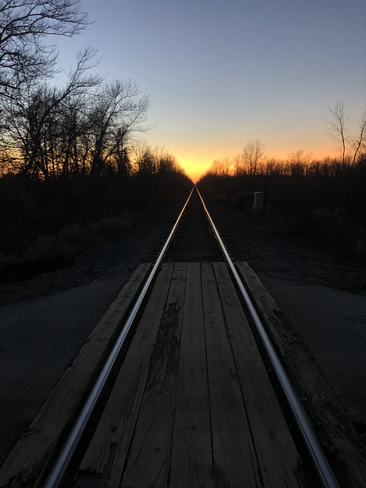Stevensville Railway Sunset Stevensville, Ontario, CA