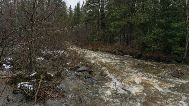 Ruisseau après la pluie Saint-Georges, QC