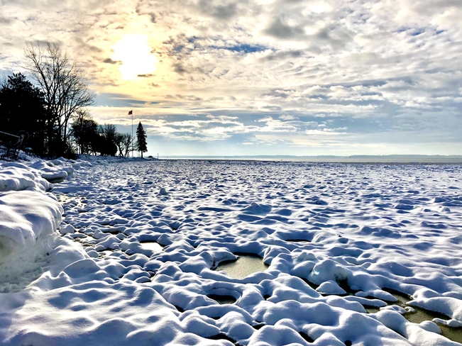 Winter can be pretty ❄️❄️ Dorval, Quebec, CA