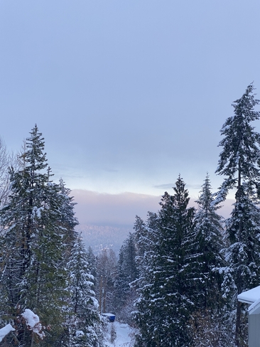 Winter wonderland Castlegar, British Columbia, CA