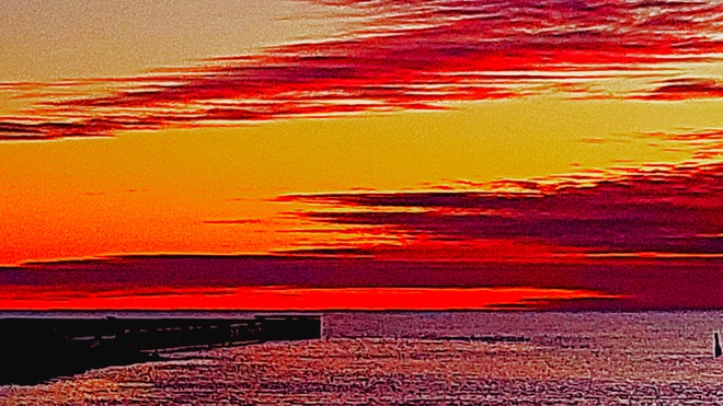 Sunrise North Rustico Harbour, Prince Edward Island