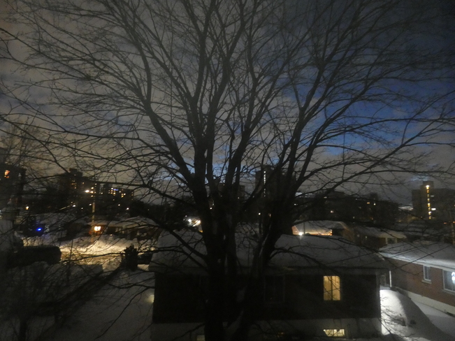 Crépuscule de janvier Montréal, QC